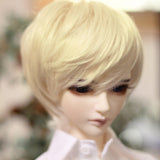 Allaosify BJD wig 100% High quality high temperature fiber Fashion short hair SD wig Three colors to choose from 1/3 1/4