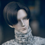 Allaosify BJD wig 100% High quality high temperature fiber Fashion short hair SD wig Three colors to choose from 1/3 1/4