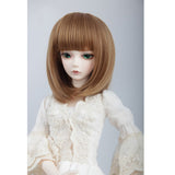 Allaosify BJD wig 100% High quality high temperature fiber Fashion short hair SD wig Three colors to choose from 1/3 1/4