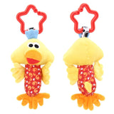 Baby Handbell Newborn Boys Girls Infant Soft Cute Animal Doll Handbells Developmental Baby Bells Toys