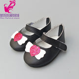 Doll shoes for 43 cm new born baby Doll black white Prink Shoes For 18" Girls Doll shoes sneacker doll Accessories