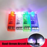 35cm DIY Kids Toys Hand Throw Flying Glider Planes Foam Aeroplane Model Glow In The Dark Flying Glider Plane Toys For Children