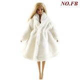 1 PCS Handmade Fashion Outfit Short Dress Cartoon Cute Pattern T-shirt Leggings Trousers Accessories Clothes for Barbie Doll Toy