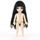 13 Moveable Jointed 15cm 1/8 Dolls Toys BJD Baby Doll Naked Nude Women Body Fashion Dolls Toy for Girls Gift Normal Skin