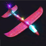 Kids Hand Throw Flying Glider Planes Foam Aircraft Model Outdoor Toys for Children Boys Airplane EPP Resistant Breakout Aircraft