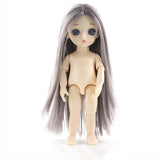 13 Moveable Jointed 15cm 1/8 Dolls Toys BJD Baby Doll Naked Nude Women Body Fashion Dolls Toy for Girls Gift Normal Skin