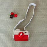 Cute Nordic Style Hanging Wooden Camera Toys Baby Kids Safe Natural Educational Toys Fashion Home Photography Prop Decor Gifts