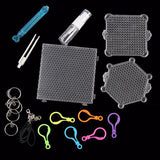 PUPUKOU pegboard sticky Water beads tool Accessories fuse beads jigsaw puzzle Water beadbond educational toys diy magical beads