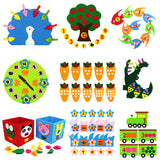 Teaching Kindergarten Manual Diy Weave Cloth Early Learning Education Baby Kids Toys Montessori Teaching Aids Math Toys