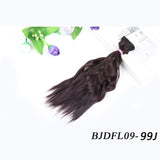 Allaosify BJD Hair Curly 25CM*100CM BJD WIG For Dolls Synthetic Wig Free shipping hair for dolls