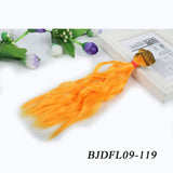 Allaosify BJD Hair Curly 25CM*100CM BJD WIG For Dolls Synthetic Wig Free shipping hair for dolls