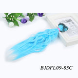 Allaosify BJD Hair Curly 25CM*100CM BJD WIG For Dolls Synthetic Wig Free shipping hair for dolls