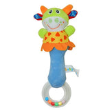 New Design Plush Baby Toy Animal Hand Bells Baby Rattle Toys High Quality Newbron Gift Animal Style Free Shipping BF01