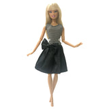 NK 2019 Newest Doll Dress Fashion Casual Wear Handmade Clothes  Outfits For Barbie Doll Accessories  Best DIY Toys For Doll  JJ