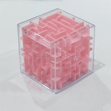 UainCube 3D Cube Puzzle Maze Toy Hand Game Case Box Fun Brain Game Challenge Fidget Toys Balance Educational Toys for children