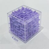 UainCube 3D Cube Puzzle Maze Toy Hand Game Case Box Fun Brain Game Challenge Fidget Toys Balance Educational Toys for children