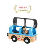 EDWONE Wood Magnetic Train Plane Wood Railway Track Car Truck Accessories Toy For Kids Fit Wood thoma s Biro Tracks Gifts