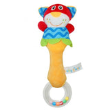 New Design Plush Baby Toy Animal Hand Bells Baby Rattle Toys High Quality Newbron Gift Animal Style Free Shipping BF01