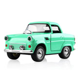 Alloy Car Toy Vehicles Acousto-optic Toy Mini Pull Back Car Metal Diecast Vehicle door open classic cars For Boys W light sound