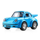 Alloy Car Toy Vehicles Acousto-optic Toy Mini Pull Back Car Metal Diecast Vehicle door open classic cars For Boys W light sound