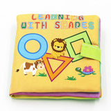 0-36 Months Baby Toys Soft Cloth Books  Infant Educational Stroller Rattle Toy Newborn Crib Bed Baby Toys