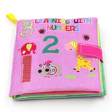 0-36 Months Baby Toys Soft Cloth Books  Infant Educational Stroller Rattle Toy Newborn Crib Bed Baby Toys