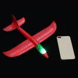 Kids Hand Throw Flying Glider Planes Foam Aircraft Model Outdoor Toys for Children Boys Airplane EPP Resistant Breakout Aircraft