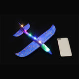 Kids Hand Throw Flying Glider Planes Foam Aircraft Model Outdoor Toys for Children Boys Airplane EPP Resistant Breakout Aircraft