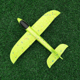 Kids Hand Throw Flying Glider Planes Foam Aircraft Model Outdoor Toys for Children Boys Airplane EPP Resistant Breakout Aircraft