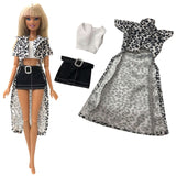 NK 2019 Newest Doll Dress Fashion Casual Wear Handmade Clothes  Outfits For Barbie Doll Accessories  Best DIY Toys For Doll  JJ