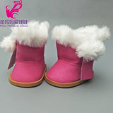7cm doll shoes for 43cm born baby Doll Shoes sneackers fit For 18 inch Doll shoes Toy Boots Doll Accessories