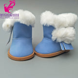 7cm doll shoes for 43cm born baby Doll Shoes sneackers fit For 18 inch Doll shoes Toy Boots Doll Accessories