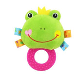 New Design Plush Baby Toy Animal Hand Bells Baby Rattle Toys High Quality Newbron Gift Animal Style Free Shipping BF01