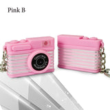 Led Camera Flashing Toys for Kids Digital Camera Keychain Luminous Sound Flash light Pendant Bag Accessories Children Toy