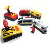 Free shipping Remote control electric magnetic link compatible BRIO wooden track white Harmony train and red worldwide train