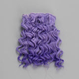15*100cm Screw Curly Hair Extensions for All Dolls DIY Hair Wigs Heat Resistant Fiber Hair Wefts