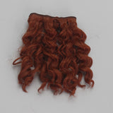 15*100cm Screw Curly Hair Extensions for All Dolls DIY Hair Wigs Heat Resistant Fiber Hair Wefts