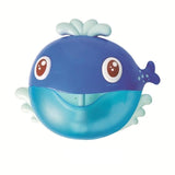 Bubble Machine Crabs Music Light Electric Bubble Maker Baby Kids Outdoor Swimming Bathtub Soap Machine with Music Water Toy Cute