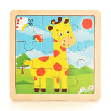 1PCS 3D Paper Jigsaw Puzzles for Children Kids Toys   Baby  Educational Puzles