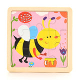 1PCS 3D Paper Jigsaw Puzzles for Children Kids Toys   Baby  Educational Puzles