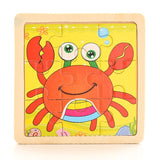 1PCS 3D Paper Jigsaw Puzzles for Children Kids Toys   Baby  Educational Puzles
