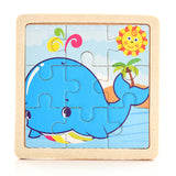 1PCS 3D Paper Jigsaw Puzzles for Children Kids Toys   Baby  Educational Puzles