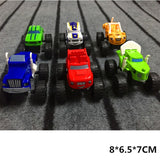6PCS Toy racing car Blaze Monster Diecast Toy Racer Cars Trucks Action Figure OPP Bags for Kid Gift