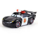 NewDisney Pixar sedan 3 toy car McQueen Jackson storm 1:55 die-cast metal alloy model toy car 2 boys birthday Christmas gift