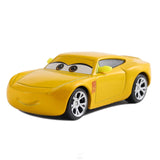 NewDisney Pixar sedan 3 toy car McQueen Jackson storm 1:55 die-cast metal alloy model toy car 2 boys birthday Christmas gift