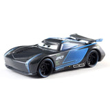 NewDisney Pixar sedan 3 toy car McQueen Jackson storm 1:55 die-cast metal alloy model toy car 2 boys birthday Christmas gift