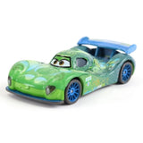 NewDisney Pixar sedan 3 toy car McQueen Jackson storm 1:55 die-cast metal alloy model toy car 2 boys birthday Christmas gift