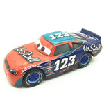 NewDisney Pixar sedan 3 toy car McQueen Jackson storm 1:55 die-cast metal alloy model toy car 2 boys birthday Christmas gift