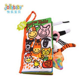 Baby Toys Infant Baby Book Early Development Cloth Books For Kids Learning Education Activity Books Animal Tails Dinosaur SZ04