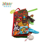 Baby Toys Infant Baby Book Early Development Cloth Books For Kids Learning Education Activity Books Animal Tails Dinosaur SZ04